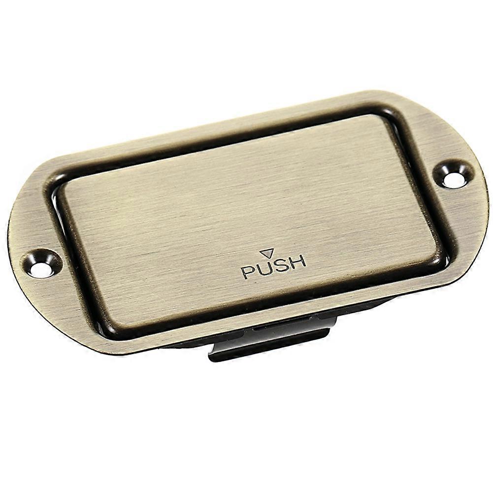 9v-batteriefach Für Gitarre, Ovales Batteriefach Mit Druckknopf, Für Aktive Gitarren