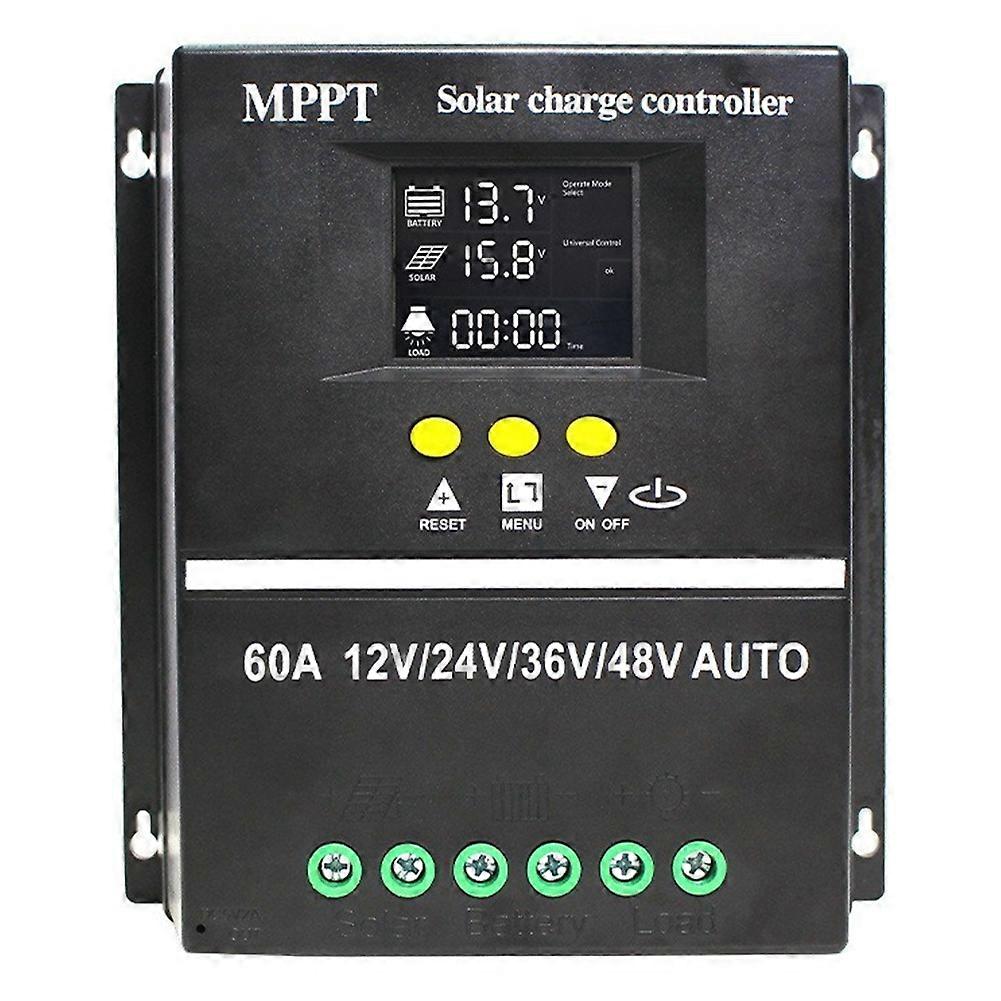 60a Mppt-solarladeregler, Intelligenter Regler Zum Laden Von 12v-48v Blei-säure- Und Lithium-fepo4-batterien Für Freizeitfahrzeuge Und Wohnmobile