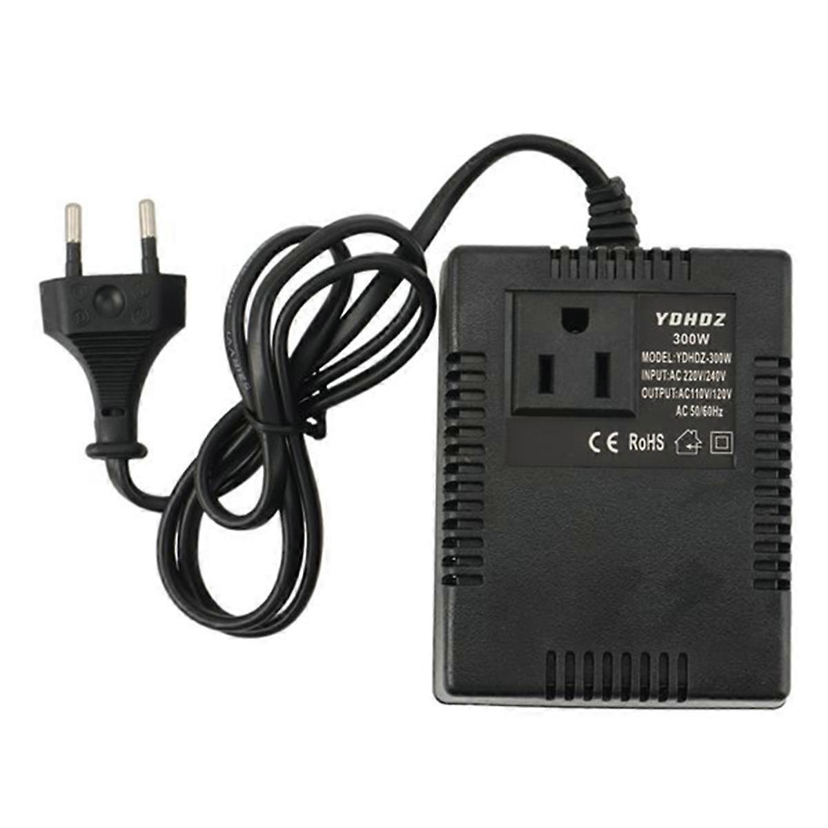 220-v-auf-110-v-abwärtsspannungswandler, 220-v-eurostecker, 300 W