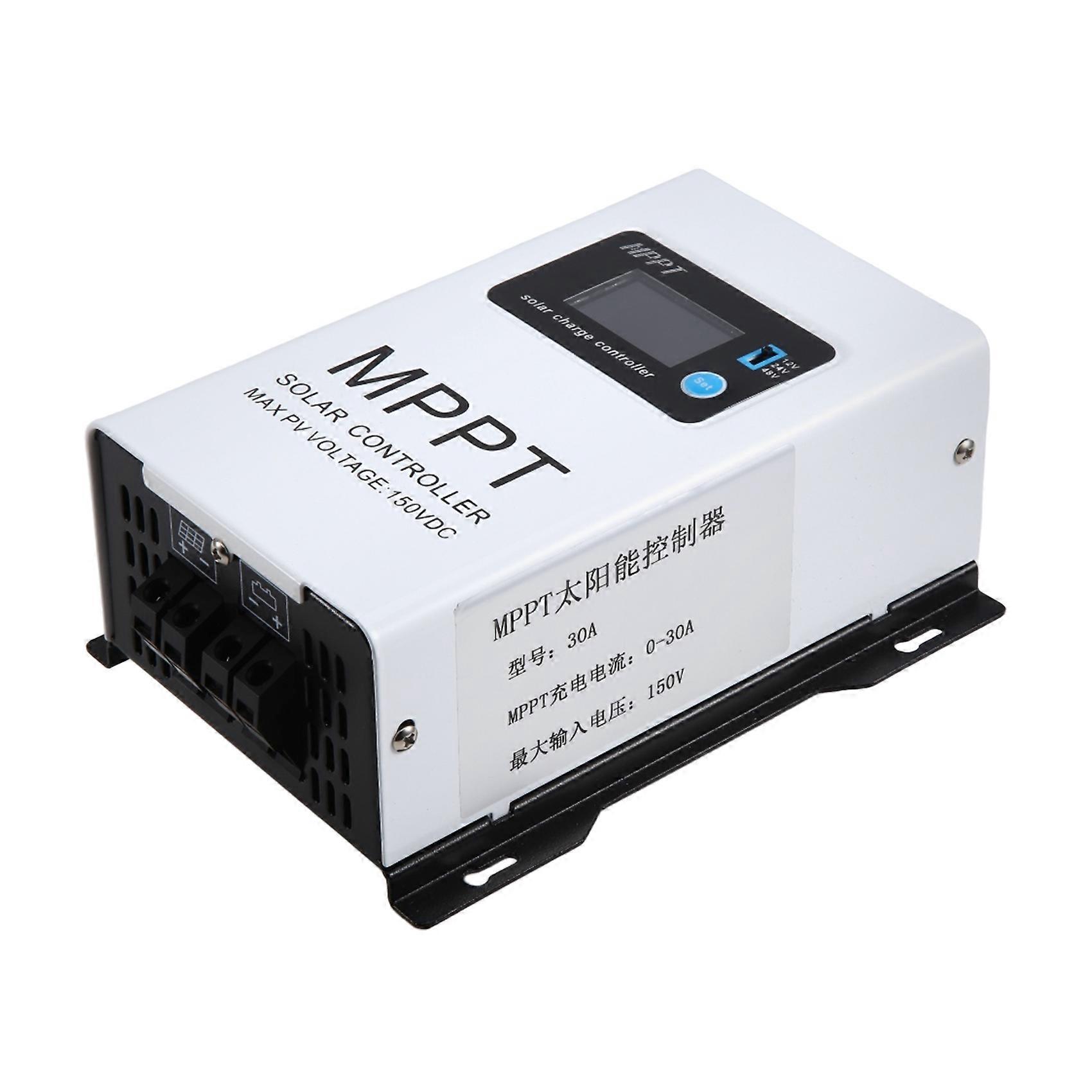 Mppt 30a 150v Touchscreen-solarladeregler Mit Automatischer Spannungsreduzierung Für Lifepo4-, Lithium-gel- Und Blei-säure-solarsysteme
