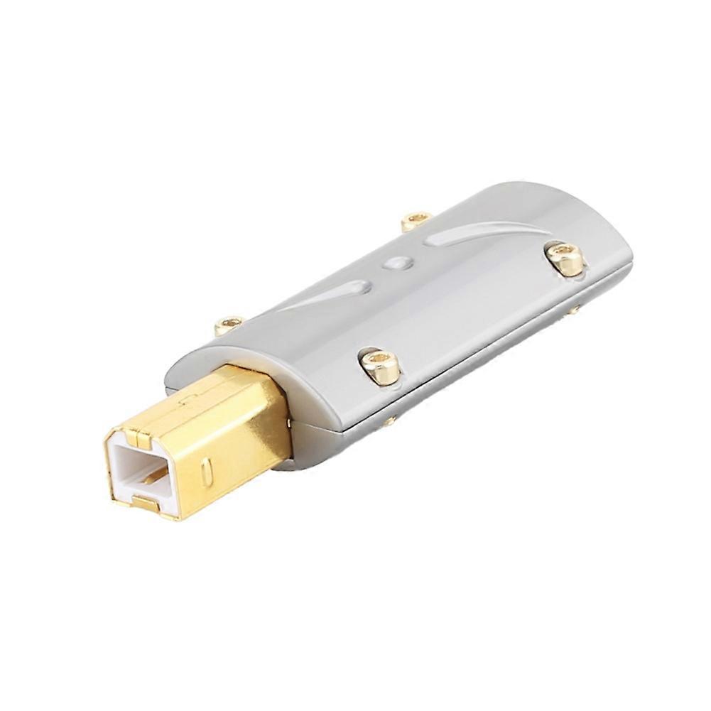 Viborg Hi-end Usb 2.0-anschlusskabel (usb Typ Ab) Für Hifi Diy Dac, Bronzevergoldet (24k), Ua201, Ub201, A2