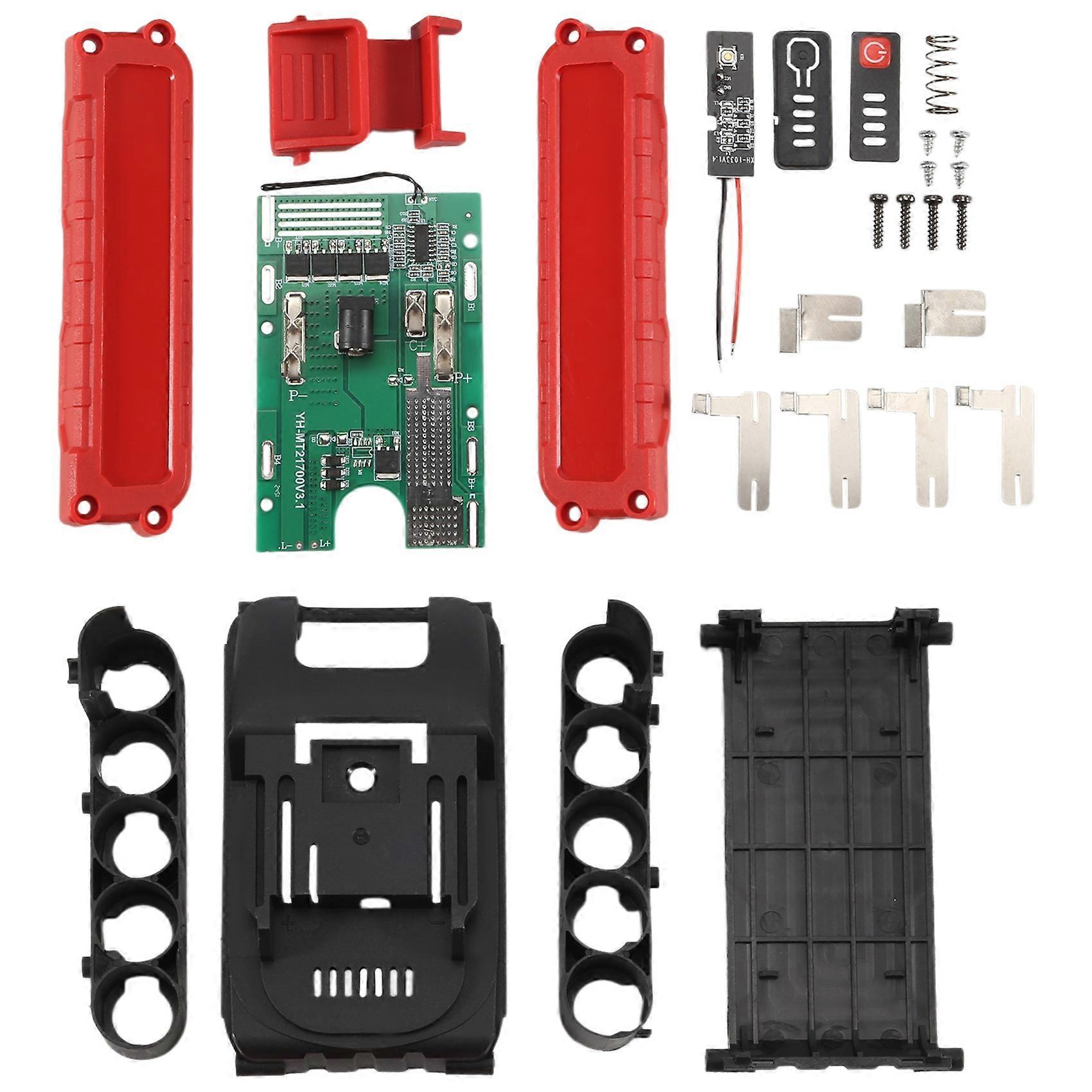 21700 5-loch-li-ion-akkugehäuse Mit Pcb-schutzplatine Für Lomnuvum Zhipu Hongsong Jingmi Akku Für Makita 18v