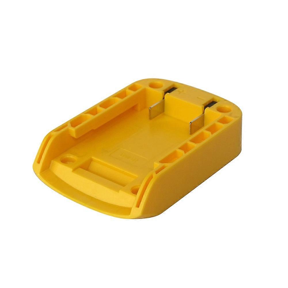Dewalt 18v Lithium-akku-anschluss, Tragbarer Und Robuster Diy-adapter/konverter, Gelbes Ladecase