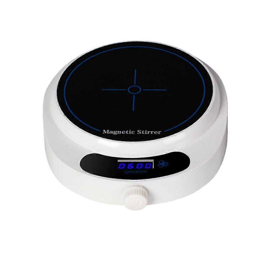 Tragbarer Magnetrührer Mit Digitalanzeige, Mini-laborrührer, 1000 Ml, 4000 U/min, Kompatibel Mit Us-steckern.