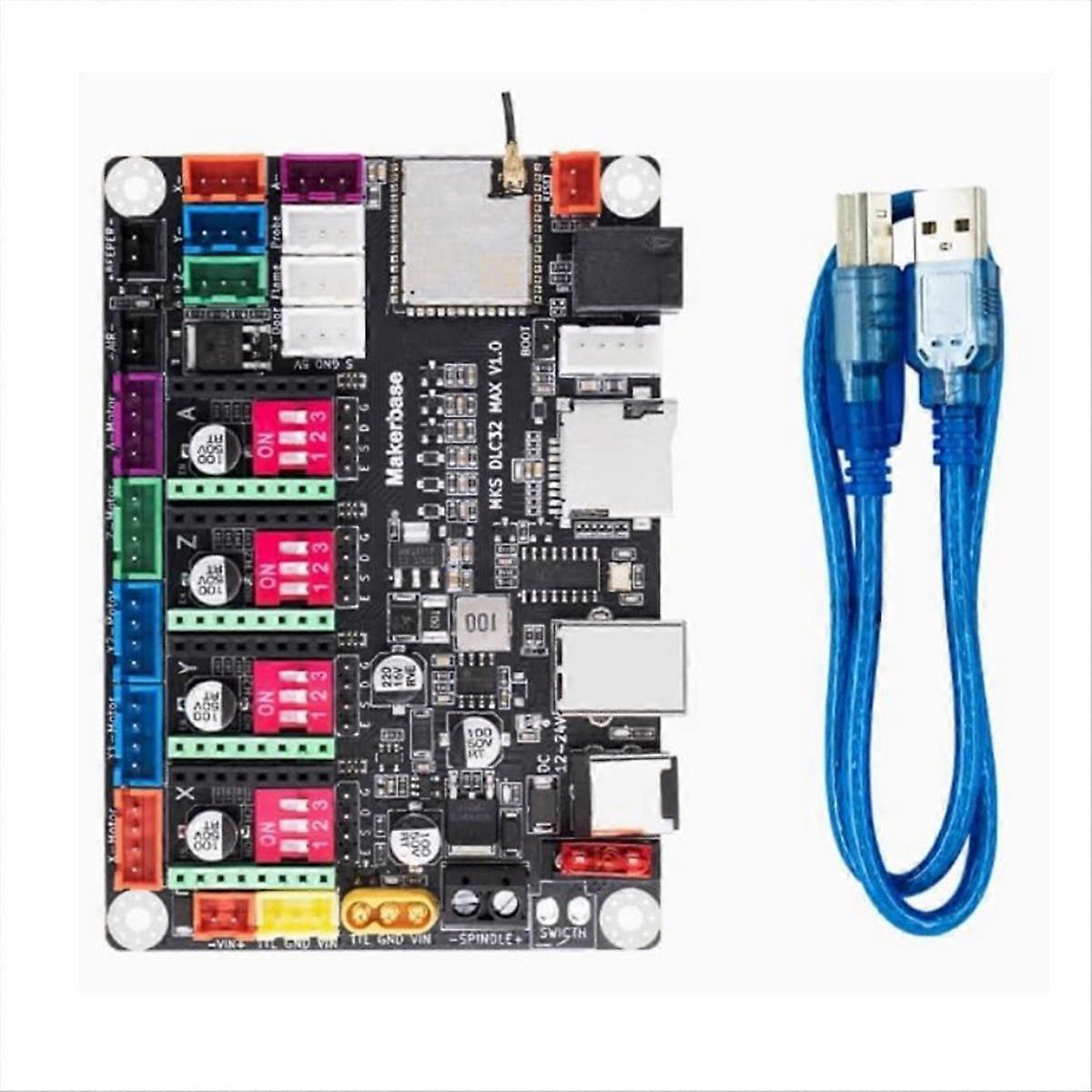 Mks Dlc32 Max Cnc-steuerungen, Grbl 32-bit-erweiterungsplatine, Esp32-shield, Breakout-board, Graviermaschinenteile