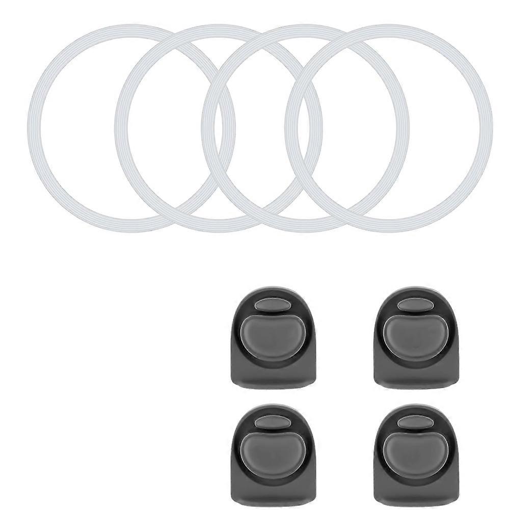 Set Mit 4 Ersatz-silikonkappen Und -dichtungen Für Owala Freesip Flaschen (16/19/24/32/40 Oz).