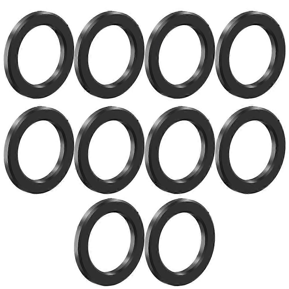 Packung Mit 10 M6 Titan-flachscheiben Für Universelle Fahrradschrauben, 6-mm-dichtung, Schwarzer Distanzring Für Mountainbikes Und Rennräder