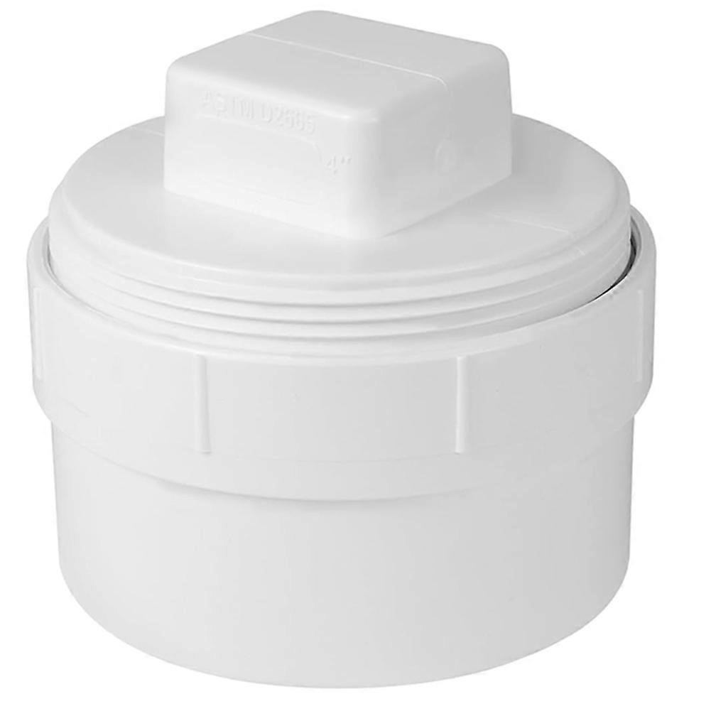 4-zoll-pvc-abwasseranschlussadapter Mit Kappe, Dwv-spülsystem Für Außenbereich, Garten Und Wohnmobil – Verbesserte Abflussrohrverbindung