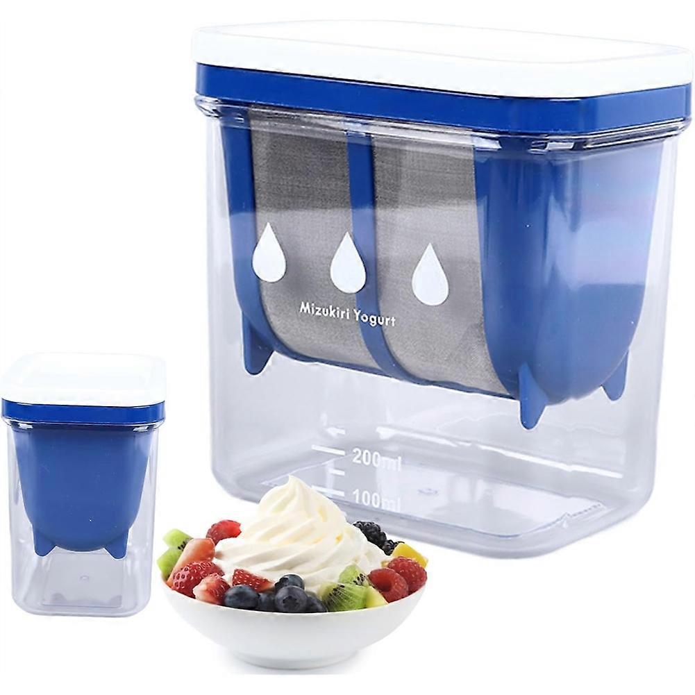 Griechisches Joghurt-sieb, Großes Fassungsvermögen (200 Ml), Ideal Für Die Herstellung Von Hausgemachtem Joghurt, Mit Feinmaschigem Beutel Für Suppen, Fruchtsäfte Und Andere Zubereitungen.