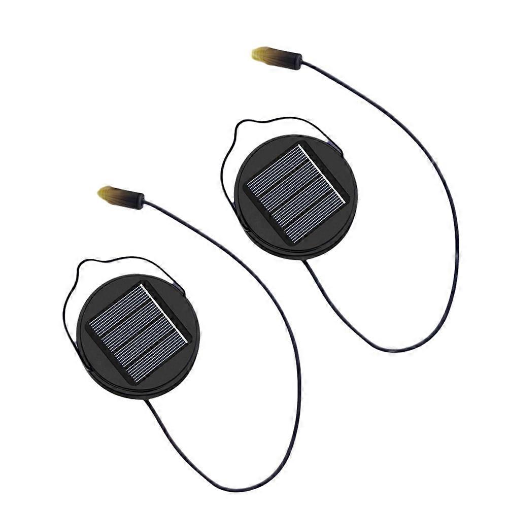 Packung Mit 2 Wasserdichten 600mah Ersatzspitzen Für Solarleuchten Im Außenbereich (laterne, Gartenleuchte Usw.), Ideal Als Geburtstagsgeschenk Oder Für Diy-projekte.