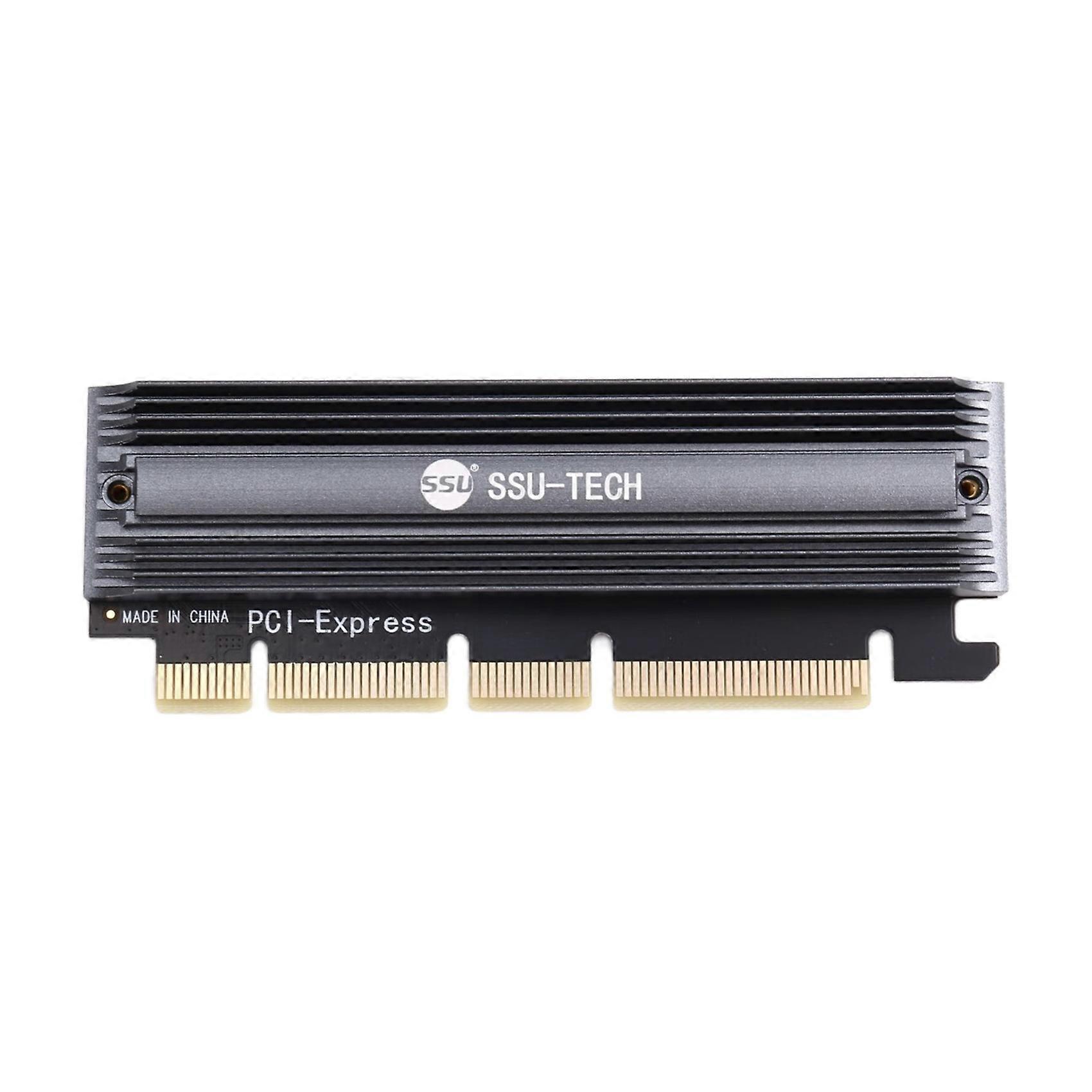 Pcie 4.0 Zu M.2 Nvme High Speed 64 Gbit/s Ssd-adapterkarte, Full Speed M.2 Zu Pci-e X16 Ssd-erweiterungskarte Für Desktop-pcs