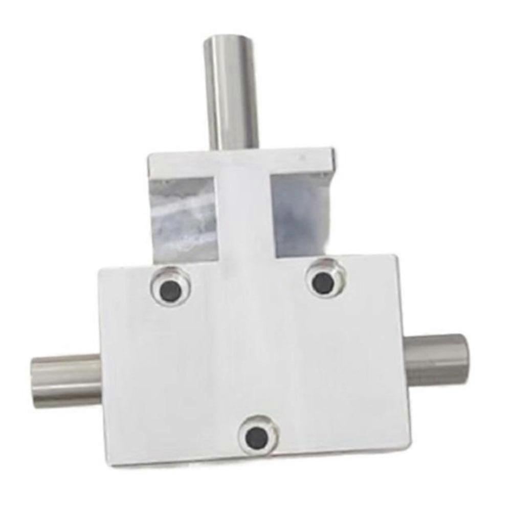 1:1-kegelradwelle, 12-mm-doppelausgangswelle, 90°-differentialgetriebe