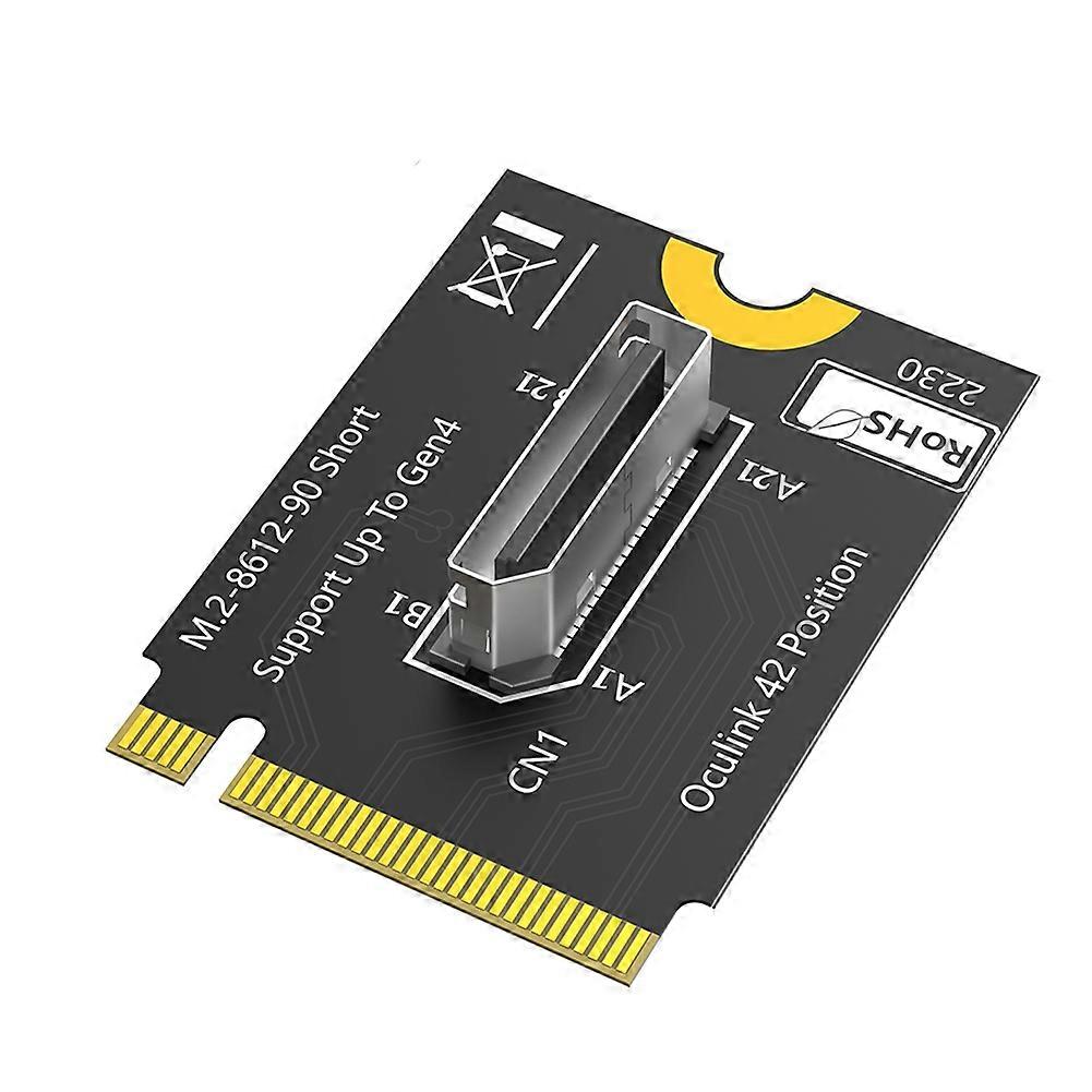 M.2 Nvme Key M Zu Sff-8612 Adapter, Nvme Pci-e 4.0 X4 Zu Oculink Sff-8612 4i Host-adapter Für Ssd Und Egpu B