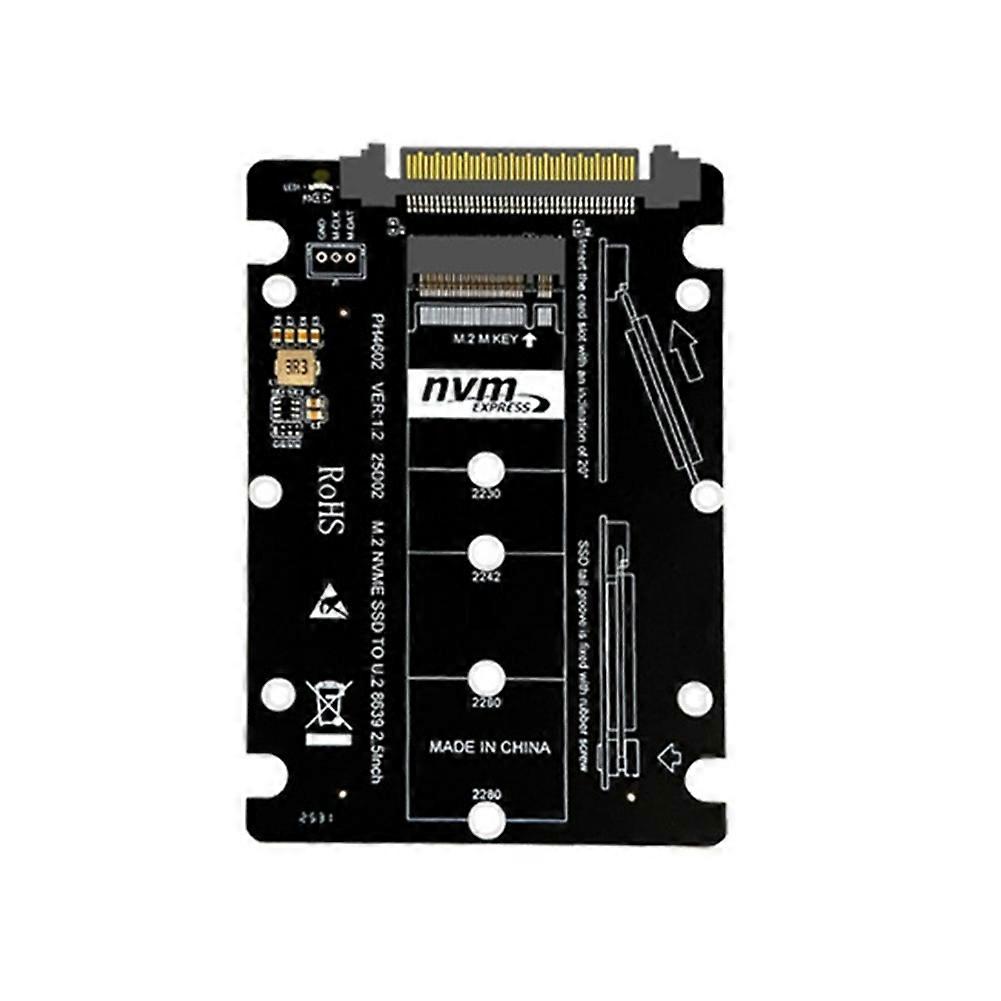 M.2 Nvme Auf Sff-8639 U.2 Pcie 4.0 Gen4 Adapter, Sff-8639 U.2 Auf Nvme M.2 Konverter, Gehäuse Für M.2 Nvme Ssd