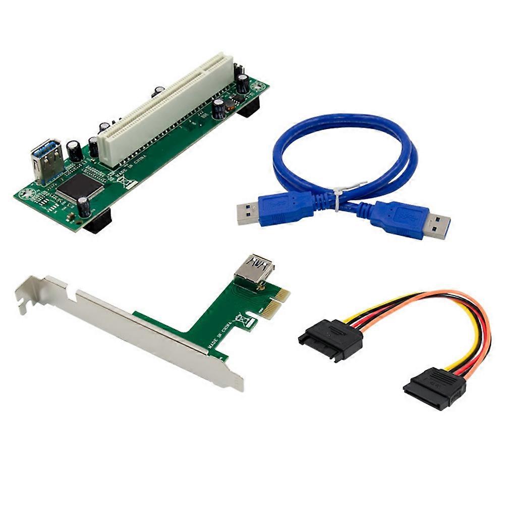 St45 Pcie X1 Zu Pci Adapter-erweiterungskarte, Pcie Zu Pci Konverter Für Desktop-pcs Mit Usb 3.0 Anschlüssen, Hochgeschwindigkeits-schnittstellenkarte