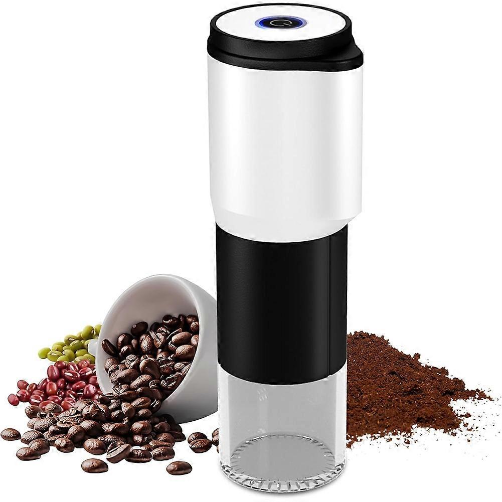Tragbare Elektrische Kaffeemühle, Automatisches Mahlen, Mahlgradeinstellung (von Grob Bis Fein) Für Kaffeebohnen.