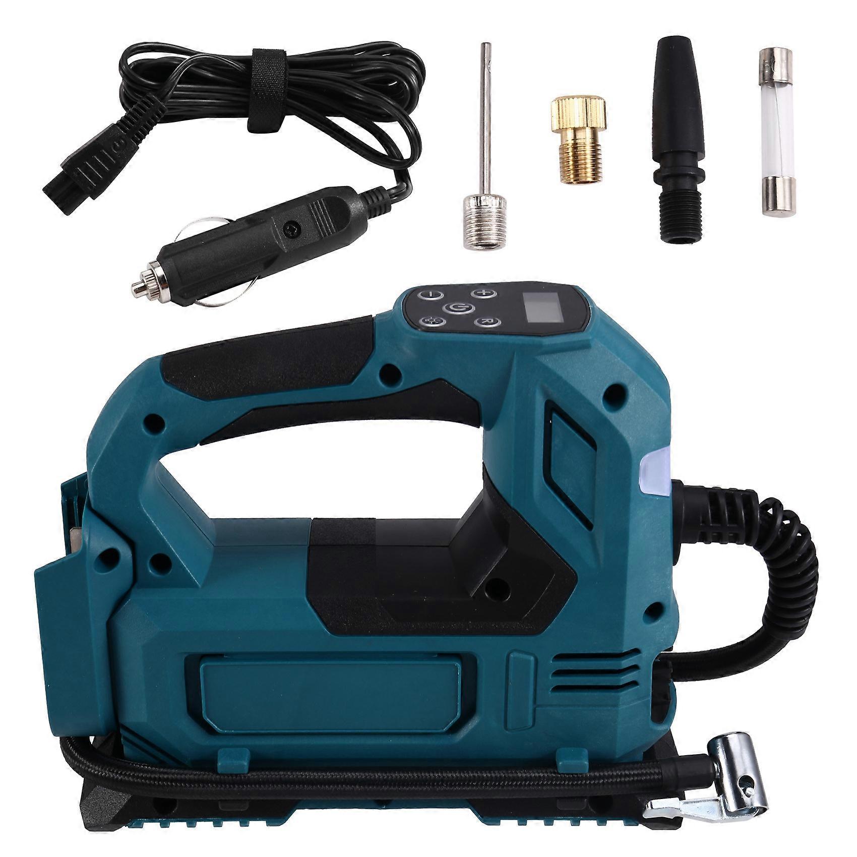 Makita 18v Kabellose, Tragbare Luftpumpe, Kompatibel Mit Auto- Und Motorradreifen.