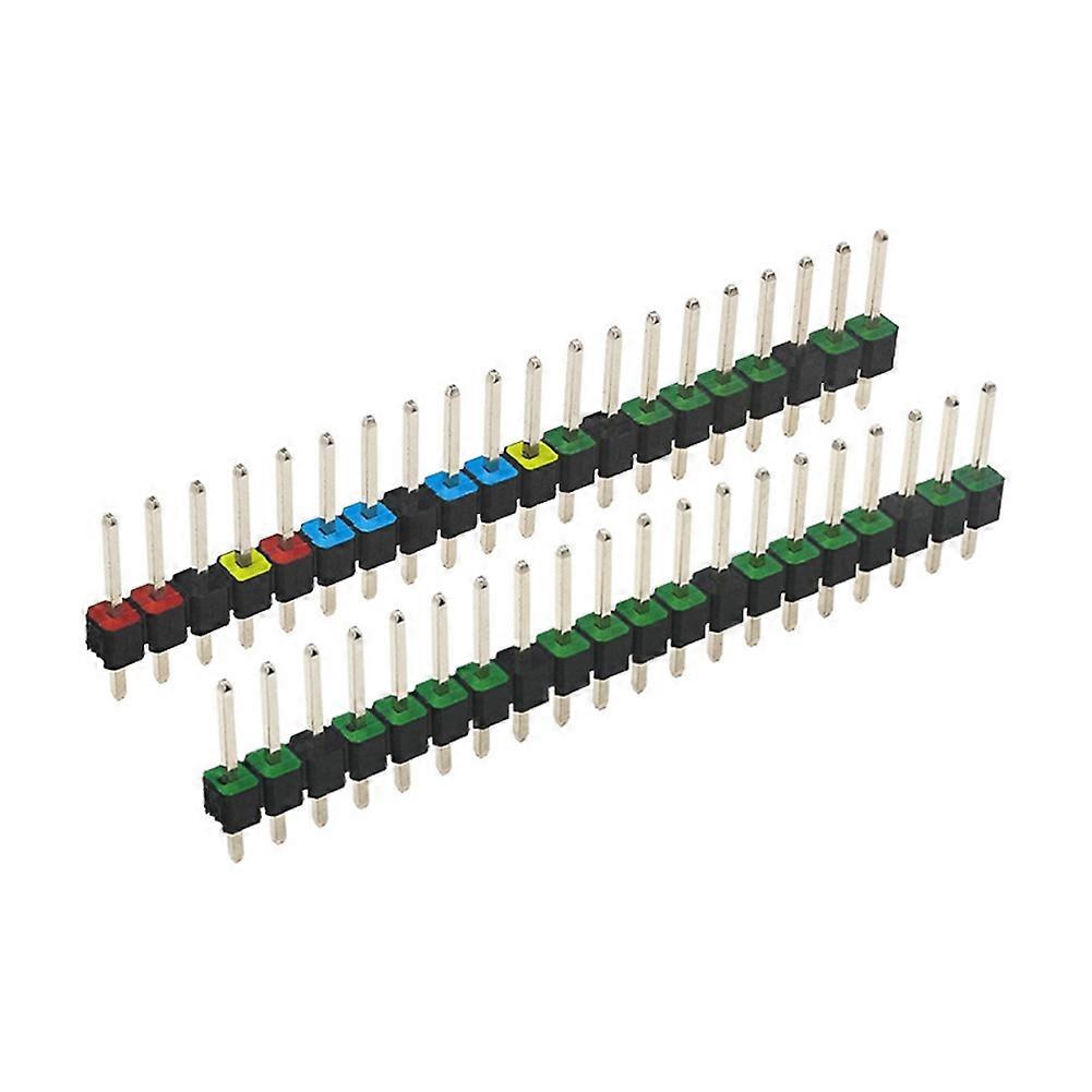 20-poliger Gpio-anschlussadapter, 2,54 Mm Rastermaß, Zweireihig Farbcodierte Pins Für Das Raspberry Pi Pico W Entwicklungsboard