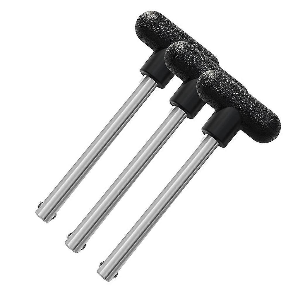 Set Mit 3 Gewichtsstapelstiften Mit 3/8 Zoll Durchmesser, Kompatibel Mit Den Meisten Heim- Und Professionellen Krafttrainingsgeräten.
