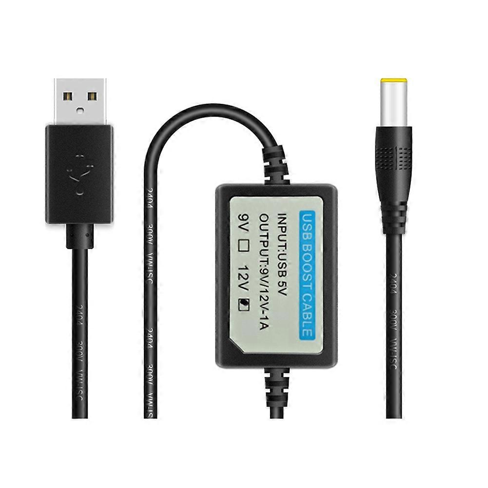 Usb 5v Dc Auf 12v Dc 1a Spannungsaufwärtswandlerkabel Mit Aufwärtswandlerkomponente