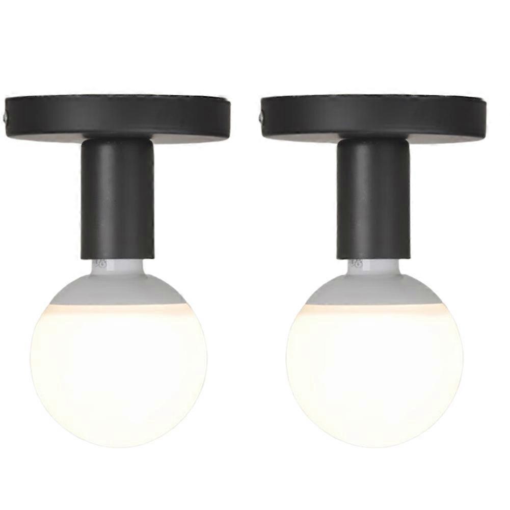E27-fassung, Minimalistische Flurleuchte, Retro-industriestil, Deckenleuchte, Wandleuchte Für Schlafzimmer Oder Ankleidezimmer, Beleuchtungskörper