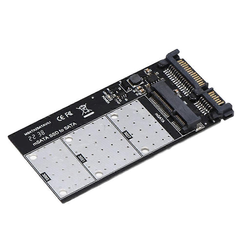 Ssd-zu-sata-adapterkarte Mit Bis Zu 6 Gbit/s, M.2 Msata-zu-2,5"-sata-ssd-adapter Für Laptops Und Desktop-computer