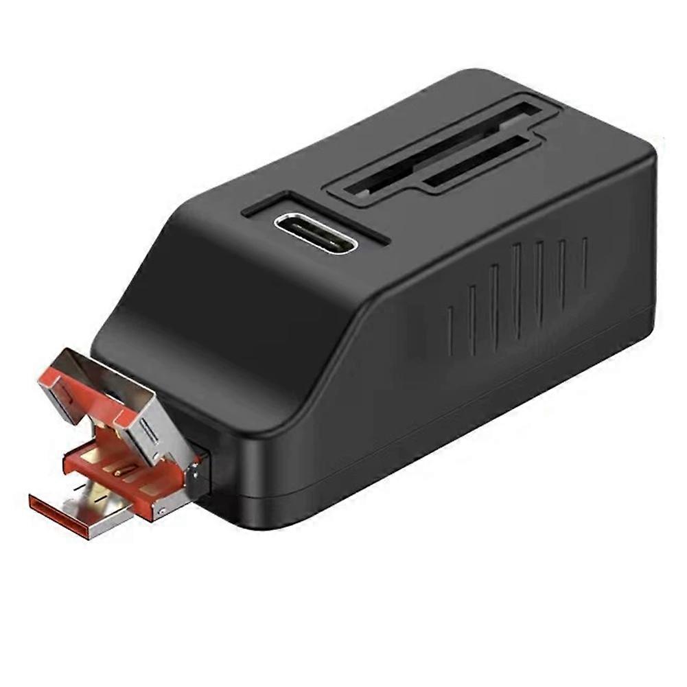 Usb 3.0-hub Mit Sd/tf-kartenleser Und Otg-funktion Zum Anschluss Von Usb-geräten