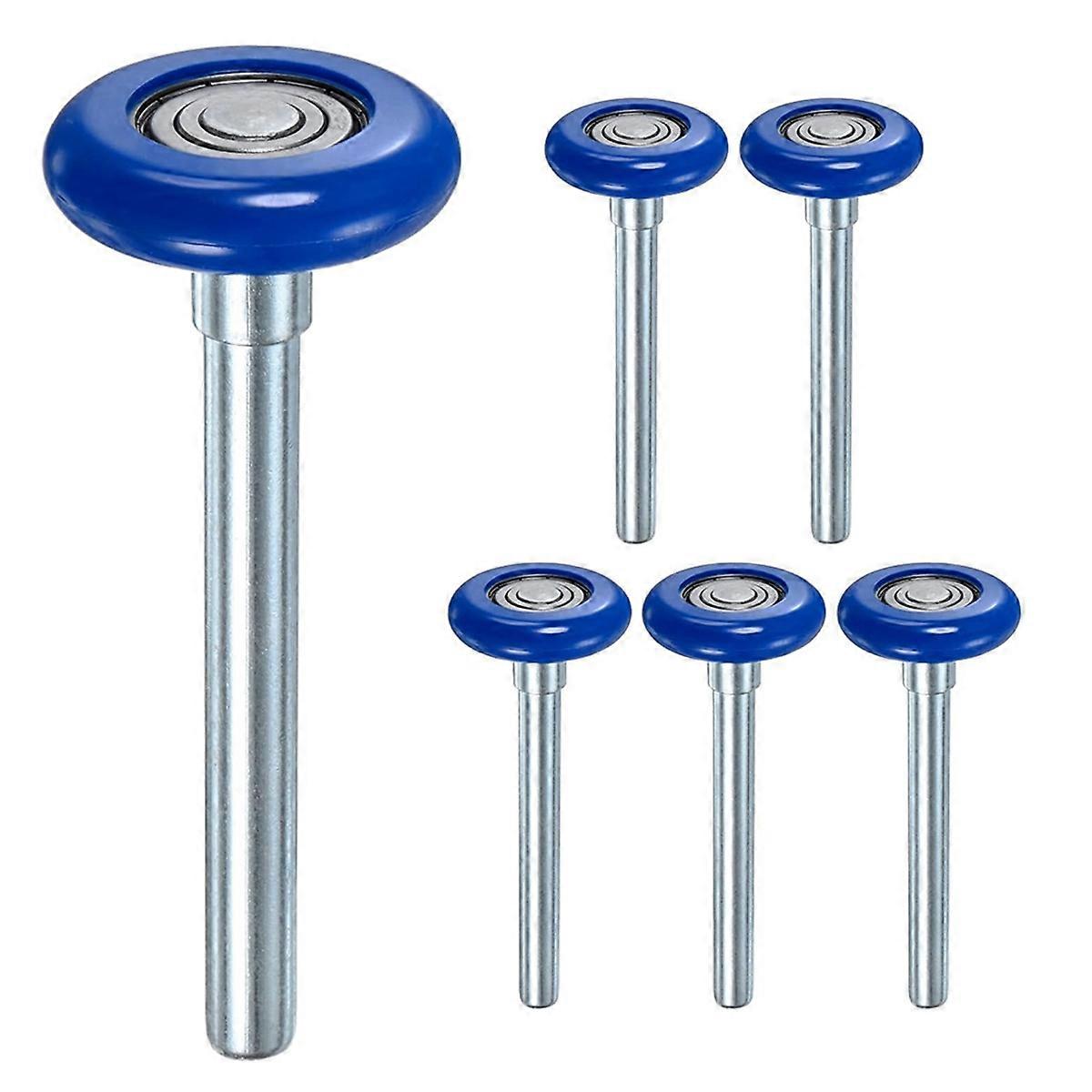 Satz Mit 6 Nylon-garagentorrollen, 46 Mm (1,8 Zoll) Leise Räder, 8 Abgedichtete Präzisionskugellager, Tragfähigkeit 6200zz.