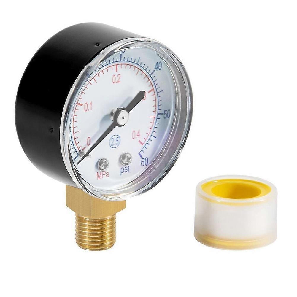 Ecx270861 0-60 Psi Filterdruckmesser Für Ausgewählte Hayward Sand- Und Kieselgurfilter