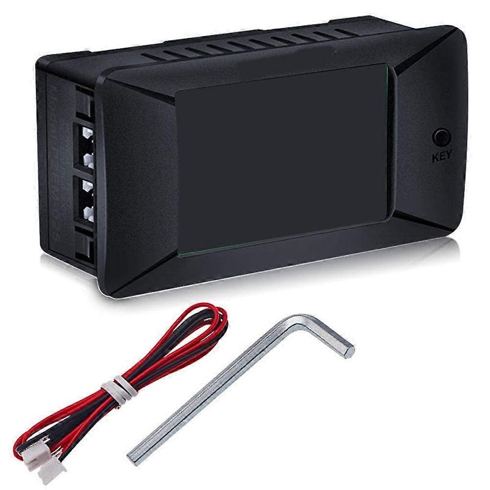 Integrierter Digitaler 5-12v 100a Dc-batterietester Mit Shunt, Bidirektionalem Amperemeter, Voltmeter Und Wattmeter.