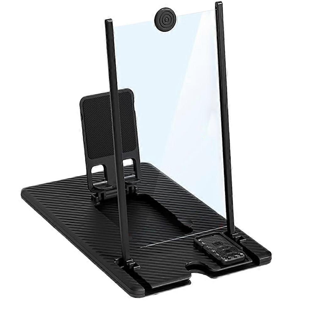 3d-hd-bildschirmverstärker Für Handys, Universeller, Faltbarer Und Tragbarer Ständer Mit Bluetooth-fernbedienung, Kompatibel Mit Allen Smartphones, Einschließlich Des 12-zoll-iphones.