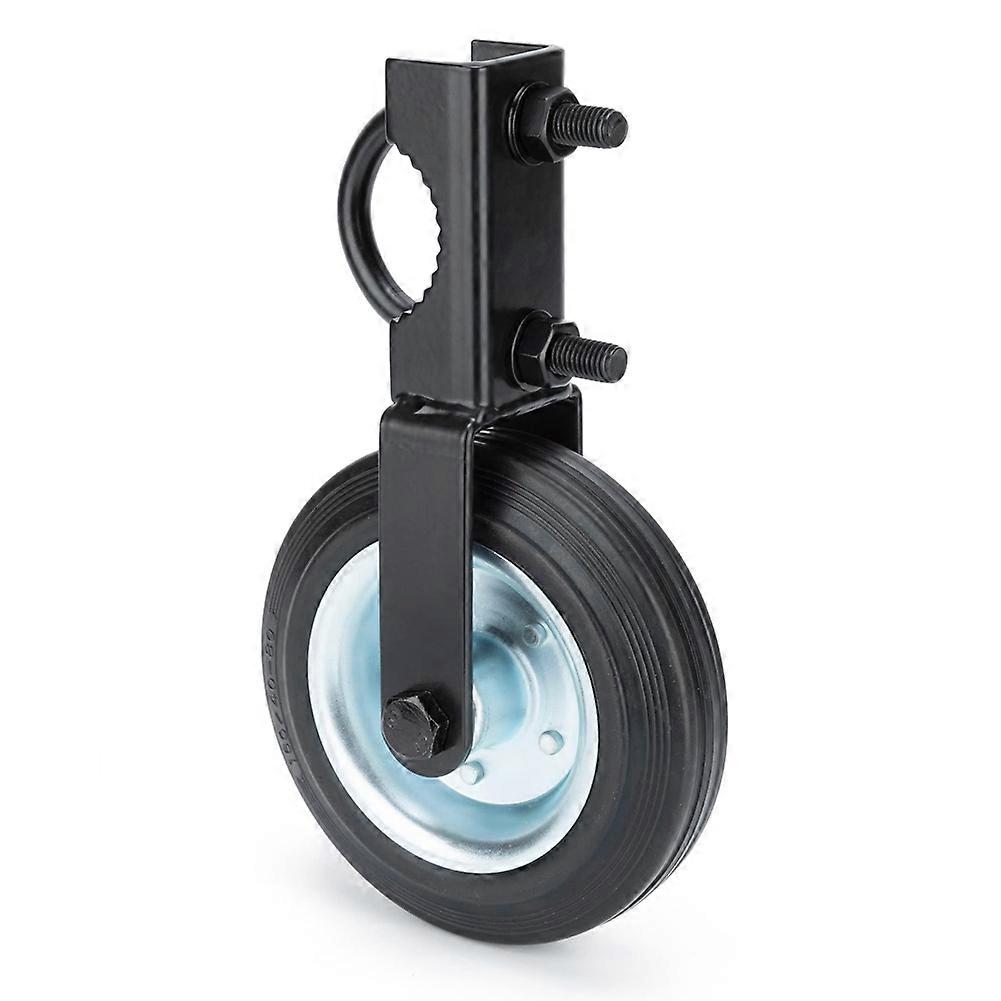 15 Cm (6 Zoll) Großes Torrad Mit Robustem Rollensatz Für Schwingtore Und Drahtgitterzäune, Schwarz.