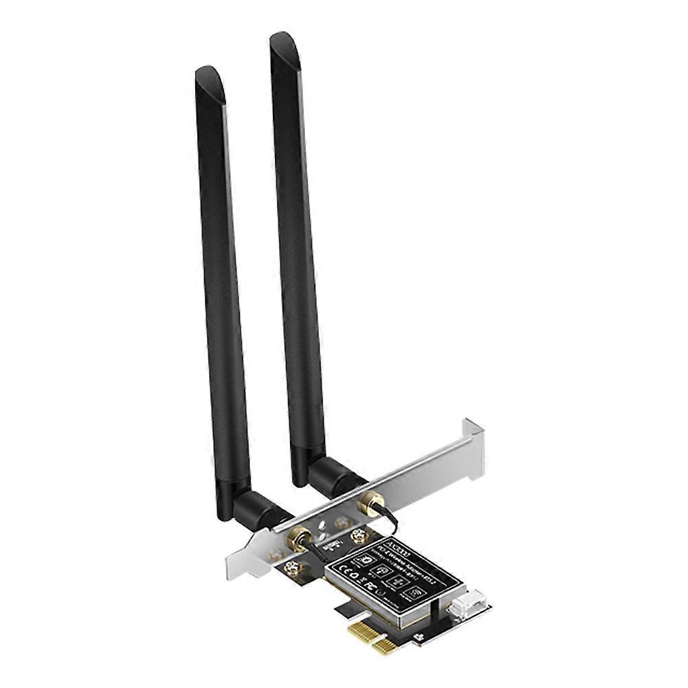 Wifi 6e Ax5400 Mbps Bt5.2 Pci-e 2,4 Ghz/5 Ghz/6 Ghz Wireless-netzwerkkarte Für Windows 10 Und 11 (kompatibel Mit Windows 10 Und 11).