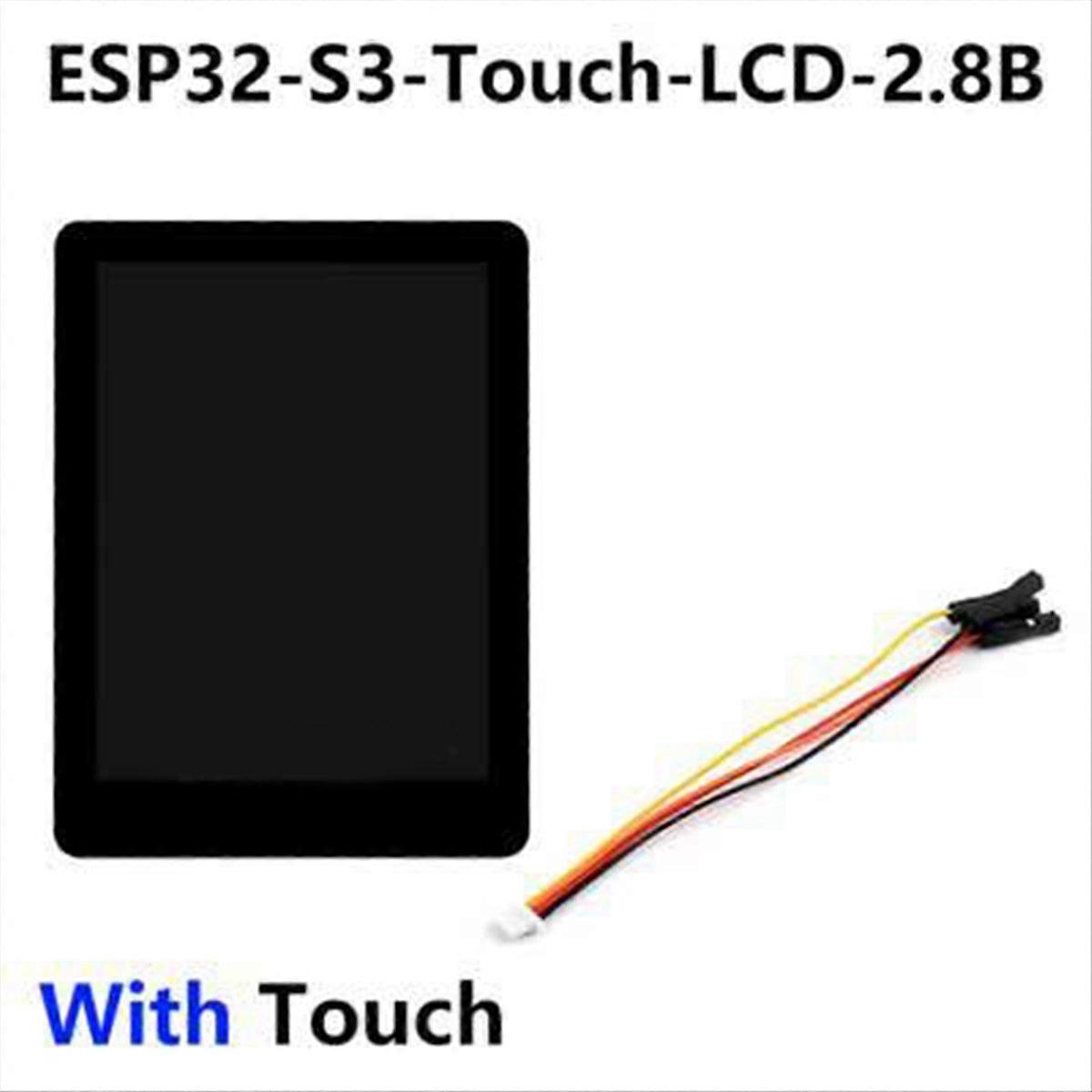 Esp32 S3 Entwicklungsboard, 2,8-zoll 480 X 640 Ips-bildschirm, Kein Touchscreen, Qmi8658 Sensor, Batterieanschluss, Mensch-maschine-schnittstelle (hmi)