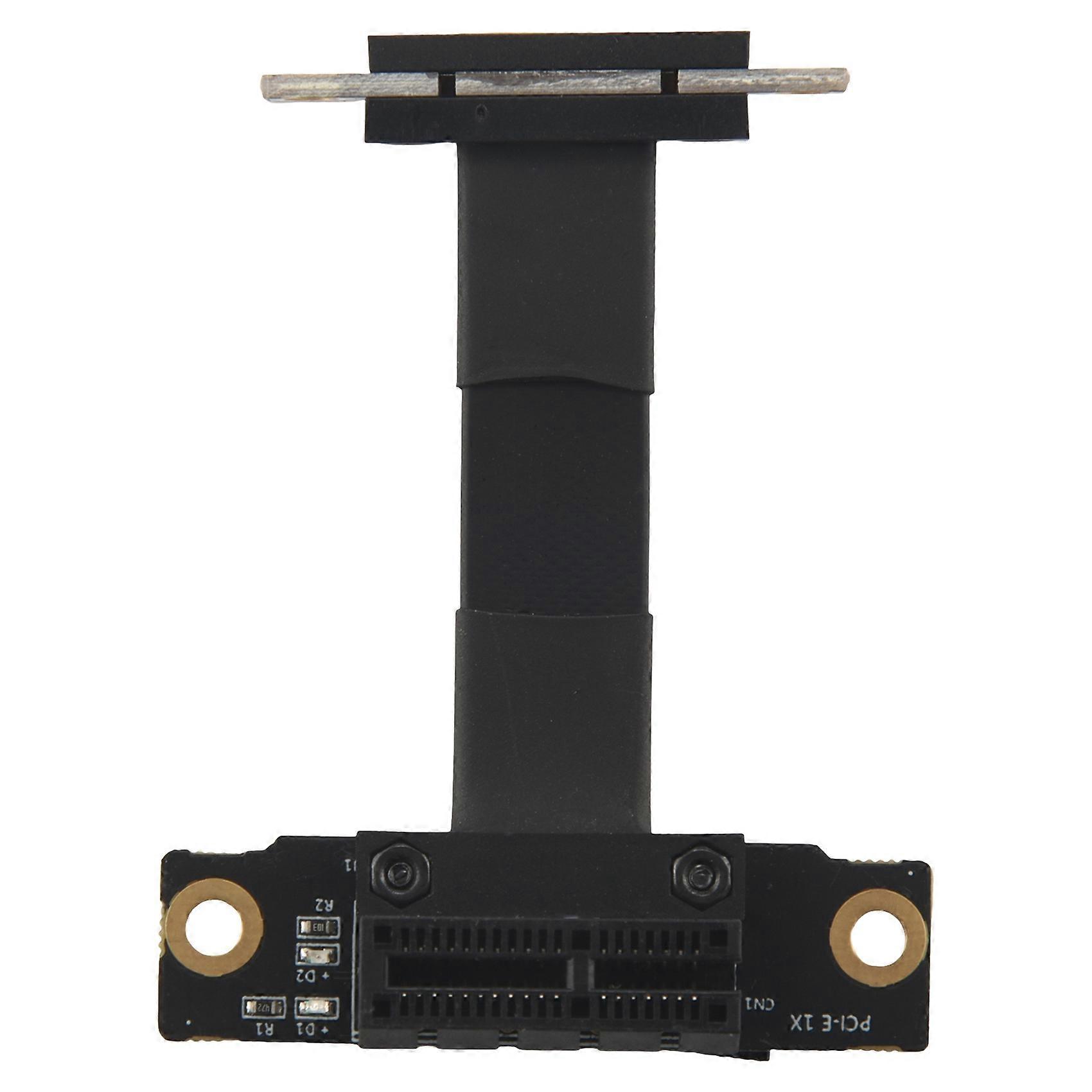 90°-doppelwinkel-pcie-x1-riserkabel, Pcie 3.0 X1 Auf X1, 8 Gbit/s, Pci Express 1x Riserkarte, 5 Cm