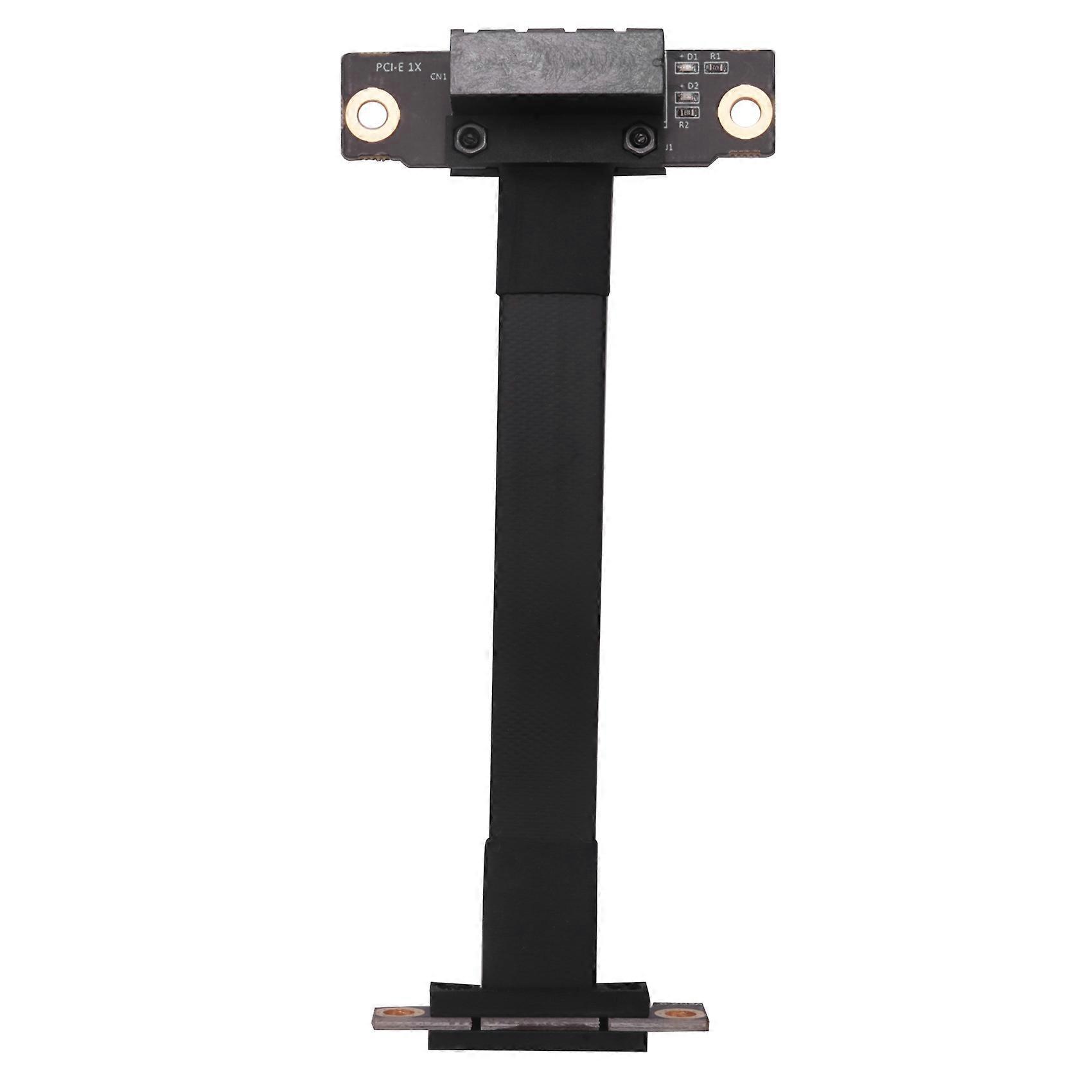 90°-doppelwinkel-pcie-x1-riserkabel, Pcie 3.0 X1 Auf X1, 8 Gbit/s, Pci Express 1x Riserkarte, 10 Cm