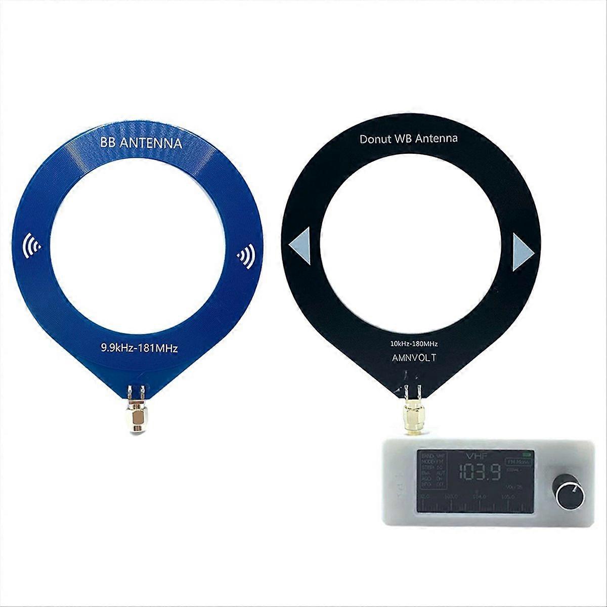 Si4732 Miniatur-radioempfänger + 2xl-rahmenantenne 9,9 Khz – 181 Mhz, Kurzwelle, Sw, Lw, Am, Fm, Ssb, Si4732 A Radio