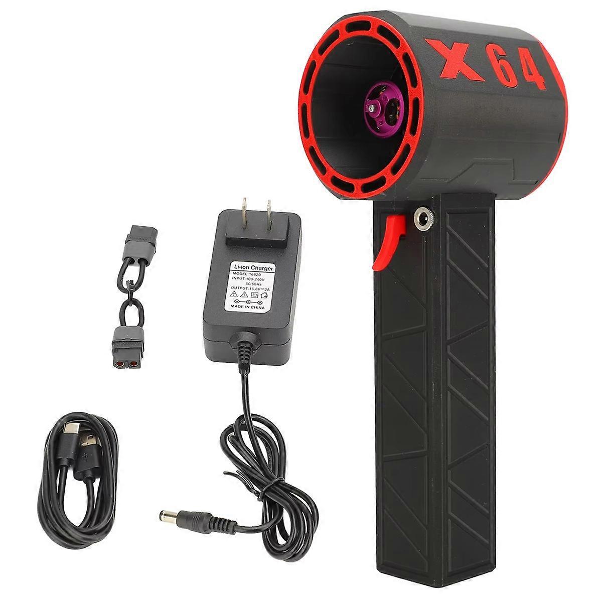Verbesserter X64 Turbo-luftbläser, 64-mm-hochleistungs-bürstenlosmotor, 11 Flügel, Leistungsstark, Us-stecker.