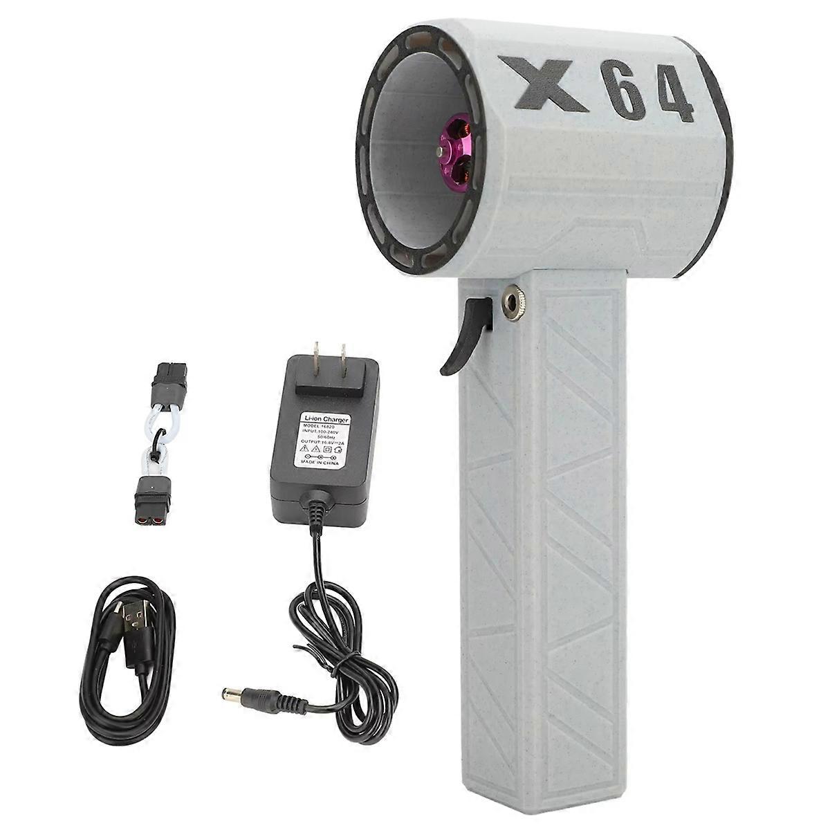 X64 Upgrade Hochleistungs-turbogebläse, 64-mm-bürstenlosmotor, 11 Flügel, Leistungsstark, Us-stecker