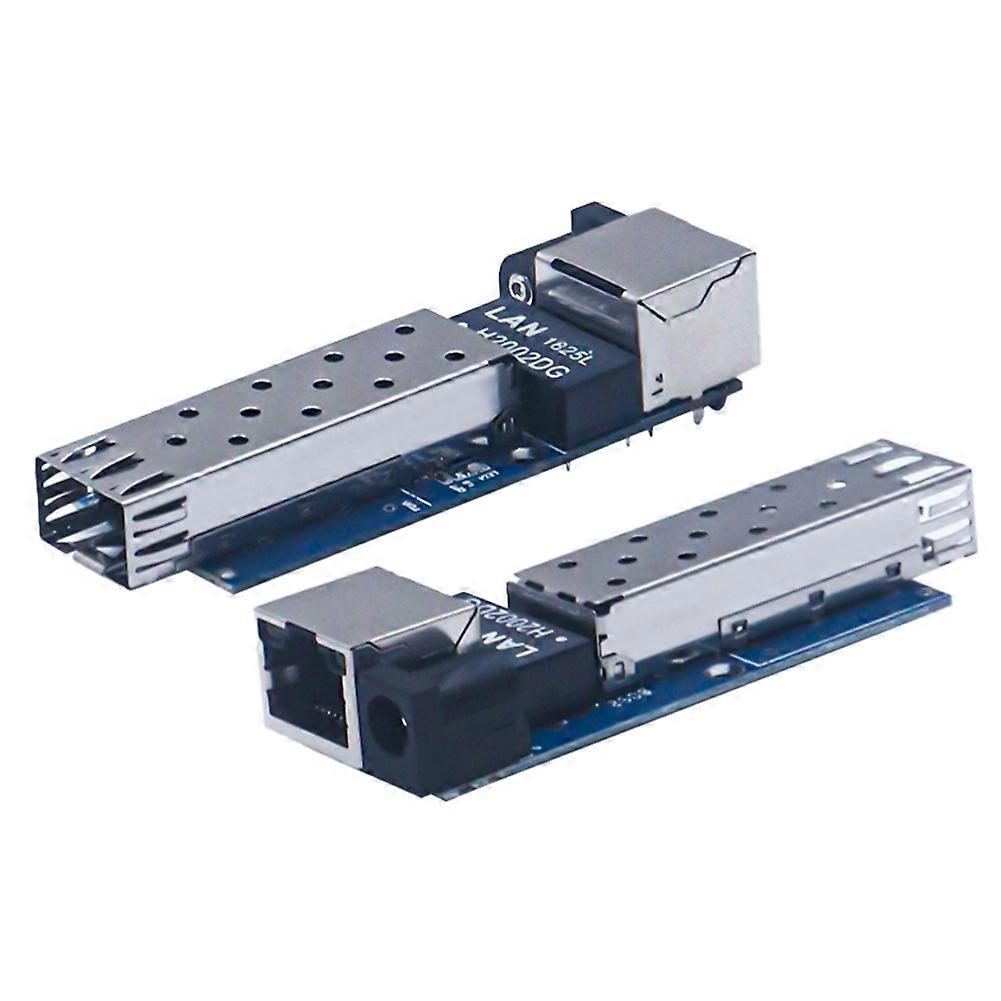 Mini-1,25g-medienkonverter, Sfp-transceiver-modul, 1 Sfp-steckplatz, 1 Rj45-ethernet-anschluss, Sfp-glasfaserschalter