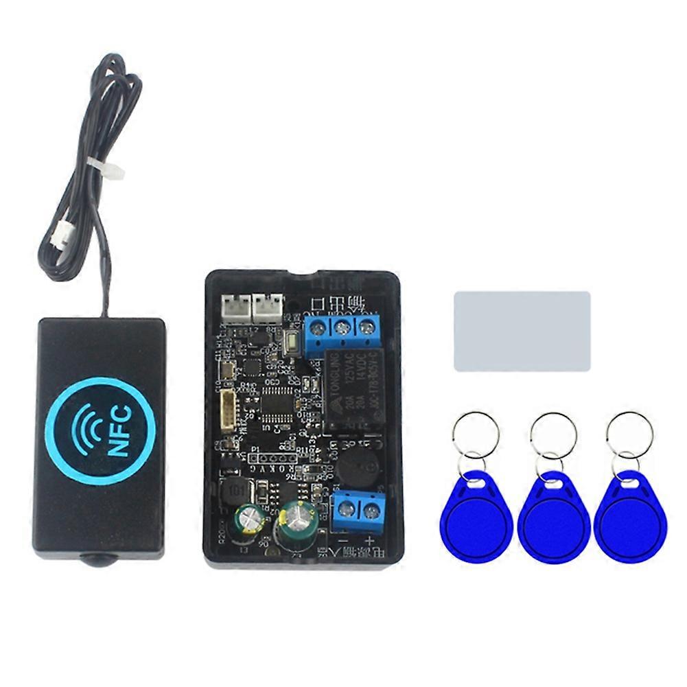 Nfc-fingerabdruck-zutrittskontrollsystem, Relaismodul Zur Steuerung Elektrischer Schlösser, Induktionsschalter Für Smartcards, Chips Und Nfc