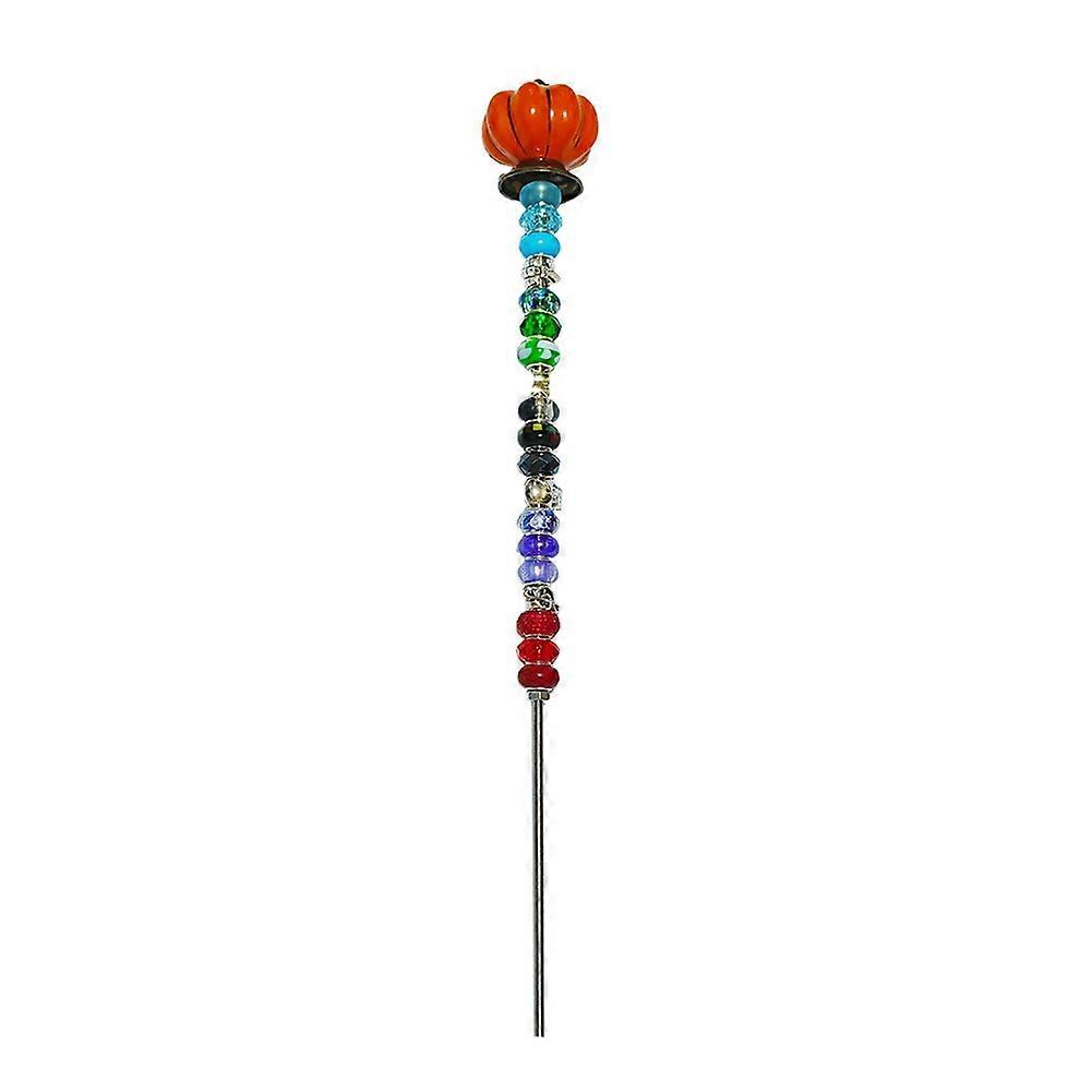 Perlenbesetzte Gartenstecker, Handgefertigte Feenstäbe, Pflanzenstützen Für Topfpflanzen, Feenstäbe Zur Gartendekoration C