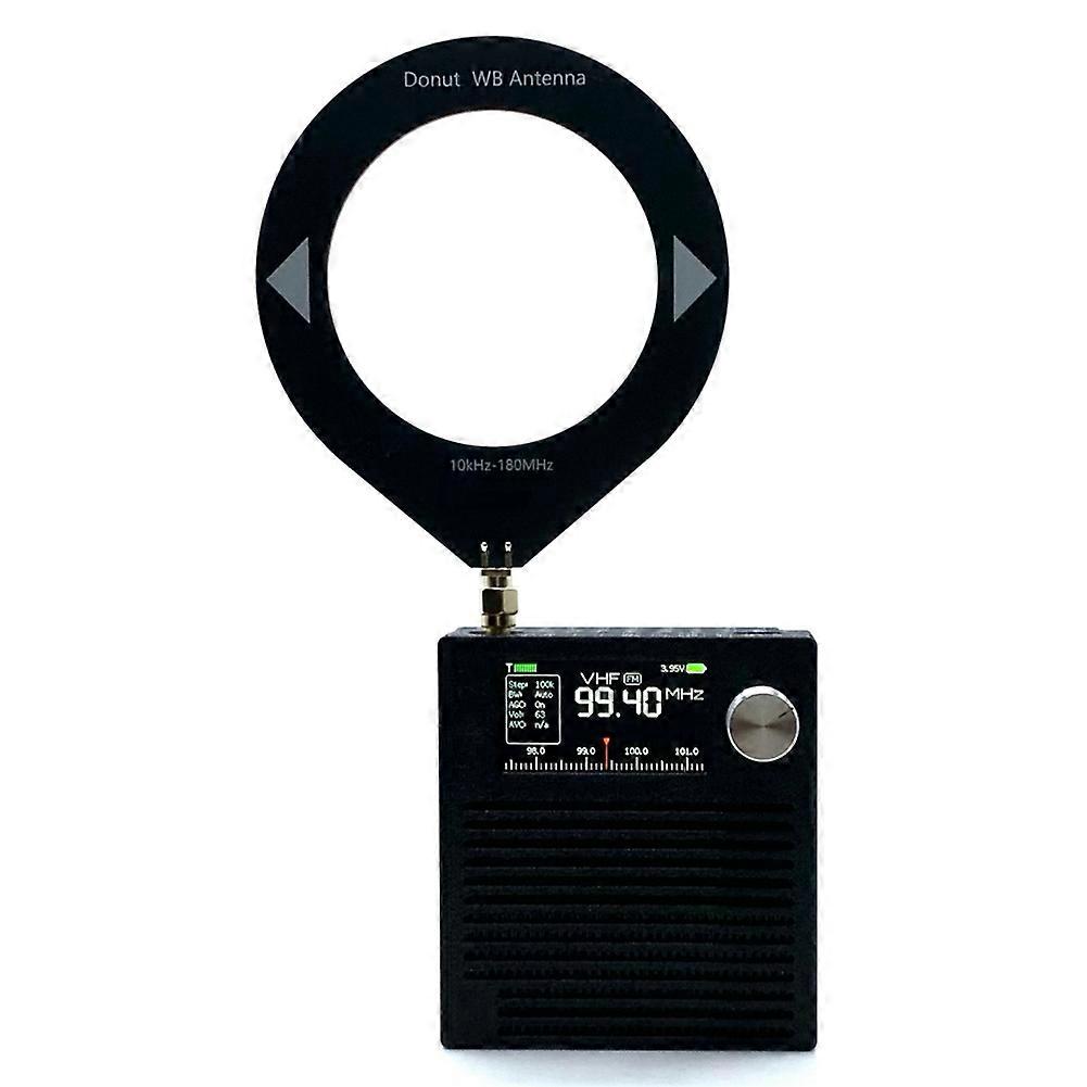 Verbesserter Si4732 Ats Mini Dsp-radioempfänger Mit 3000 Mah Akku, Hochohmiger Verstärkerschaltung Und Plus-kopfhörern (version A)