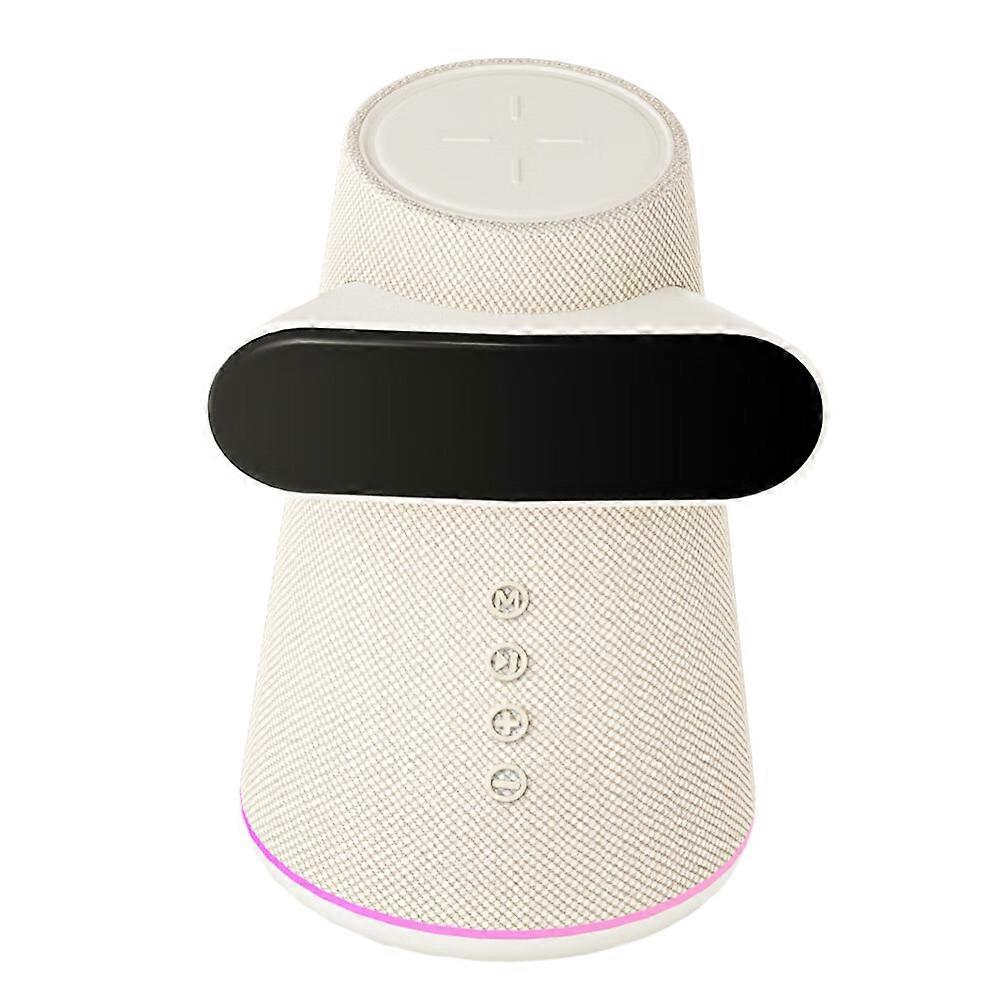 Bluetooth-lautsprecher Mit Led-bildschirm, Kabelloser Ladefunktion, Dekoration Für Cafés, Schlafzimmer Und Mehr