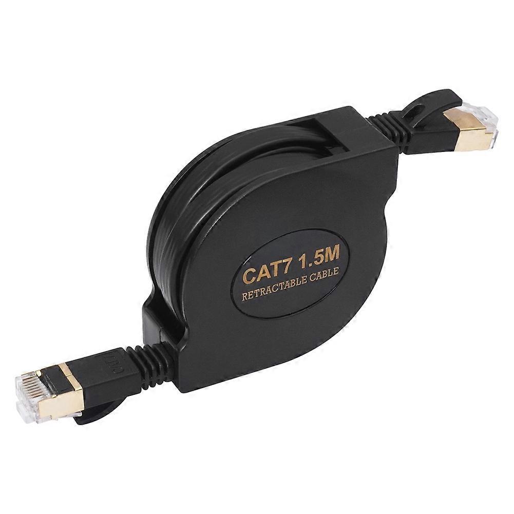 Flaches Cat7 Rj45 Lan-ethernetkabel, 10 Gbit/s 600 Mhz Patchkabel Für Router/modem