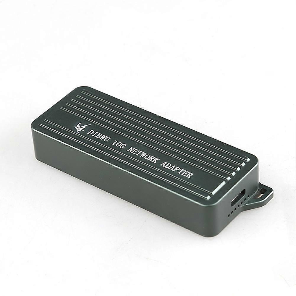Diewu 10gbe Usb-c Ethernet-adapter, Usb 3.2 Typ C, Realtek/rtl8159-prozessor, Windows 11-kompatibel