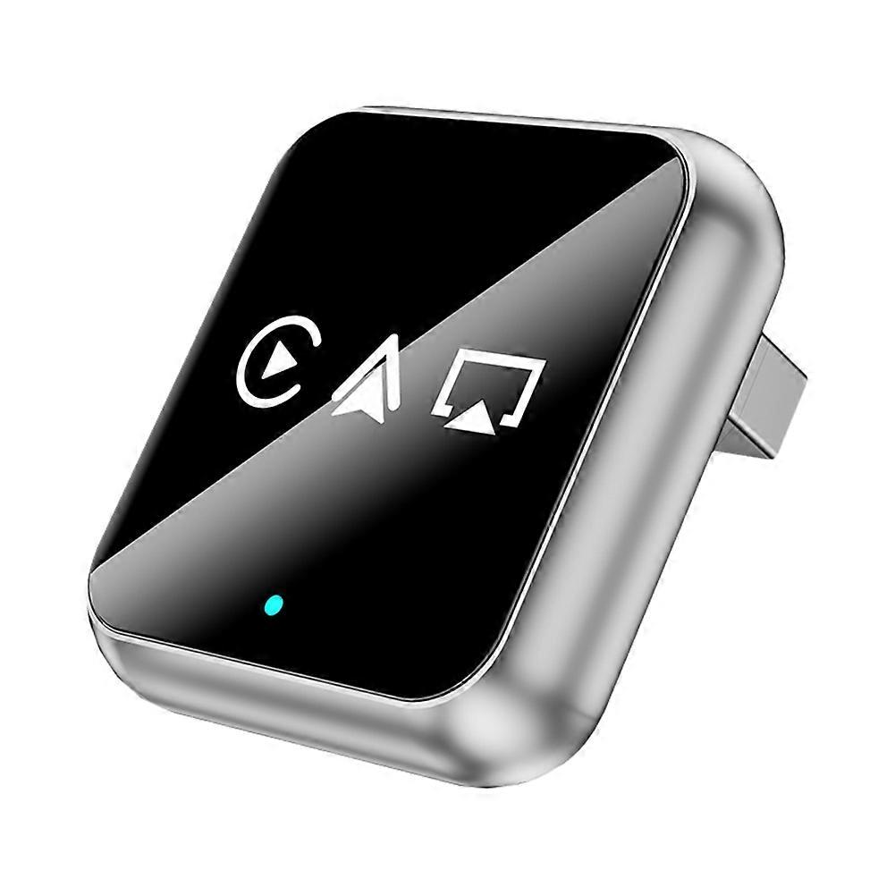 Intelligenter Drahtloser Carplay-adapter Mit Ki, Kompatibel Mit Airplay Und Android Auto, Mit 3-in-1-usb-dongle Zur Umwandlung Von Kabelgebundener In Drahtlose Verbindung.
