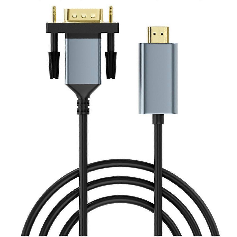 Hdtv-zu-vga-adapterkabel – Hdmi-zu-vga-konverter – Av-adapter Für Pc Und Hd-fernseher