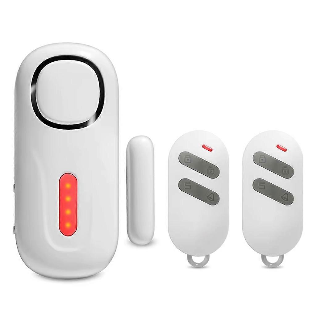120 Db Lauter Drahtloser Sicherheitsalarm Für Türen/fenster Mit Fernbedienung Und Pir-magnetsensor