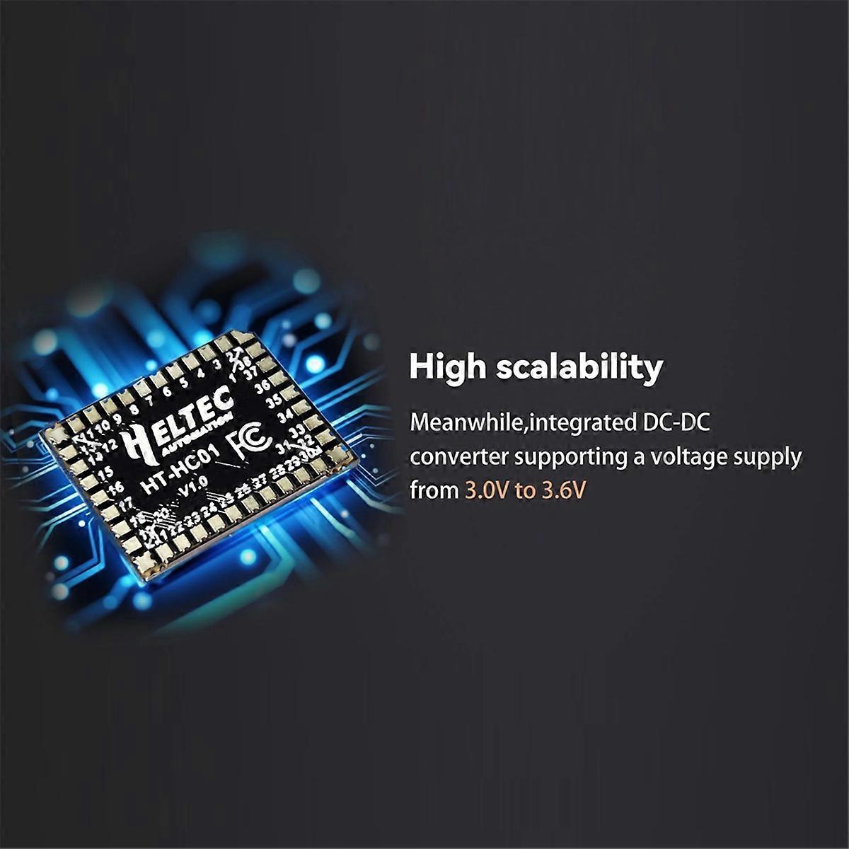 Halow Hc01 Wi-fi-modul, Sub-1-ghz-band, Dualband, Wi-fi-mesh-netzwerk Mit Großer Reichweite, Hochgeschwindigkeitsdaten Für Drahtlosen Zugriff Und Iot.